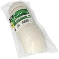 PAPSTAR pure Deckel für Einweg-Kaffeebecher 8 cm weiß von PAPSTAR
