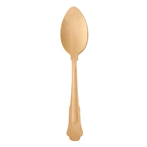 PAPSTAR 50 Löffel, Holz Pure 19,5 cm Vintage von PAPSTAR