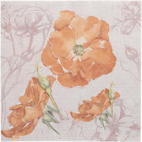 PAPSTAR 50 Servietten ROYAL Collection 1/4-Falz 40 cm x 40 cm nektarine Blossom PAPSTAR 50 Servietten ROYAL Collection 1/4-Falz 40 cm x 40 cm nektarine Blossom von PAPSTAR