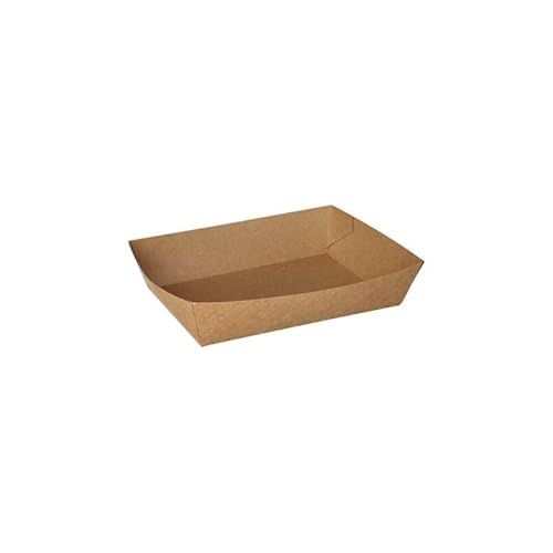50 Snacktrays, Pappe Pure 4 cm x 11 cm x 16 cm braun 50 Snacktrays, Pappe Pure 4 cm x 11 cm x 16 cm braun von PAPSTAR