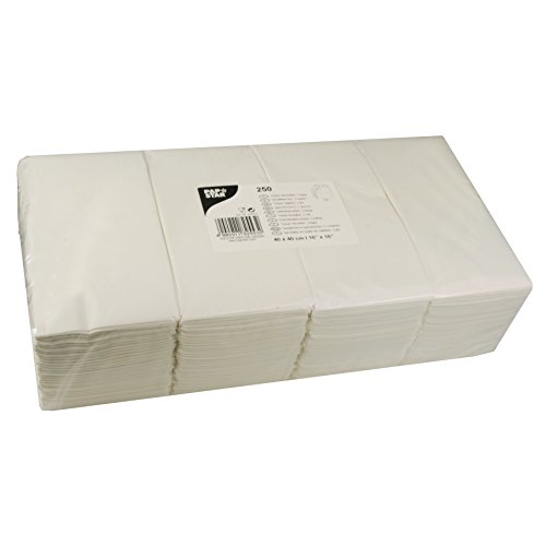 PAPSTAR 82553 Servietten, Papier, weiß, 42.1x21.1x12.8 cm von PAPSTAR