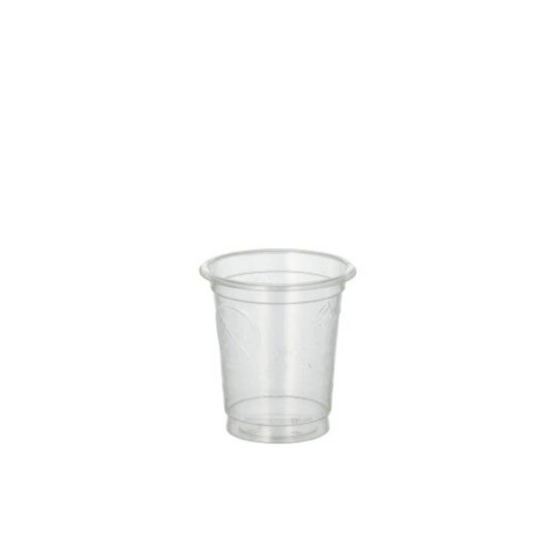 PAPSTAR Becher 40 Gläser für Schnaps, PLA "pure" 2 cl Ø 3,9 cm · 4 cm glasklar von PAPSTAR