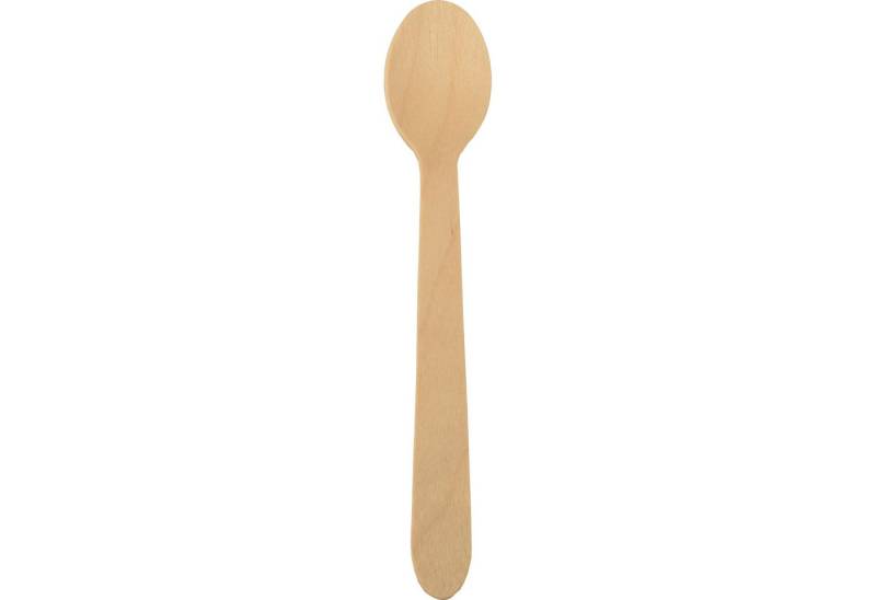 PAPSTAR Besteck-Set Kaffeelöffel Pure 10085 11cm Holz 100 St./Pack., Holz von PAPSTAR