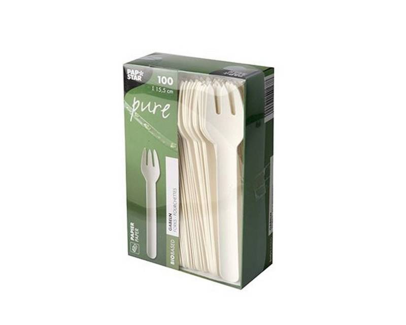 PAPSTAR Besteck-Set, Pappe von PAPSTAR