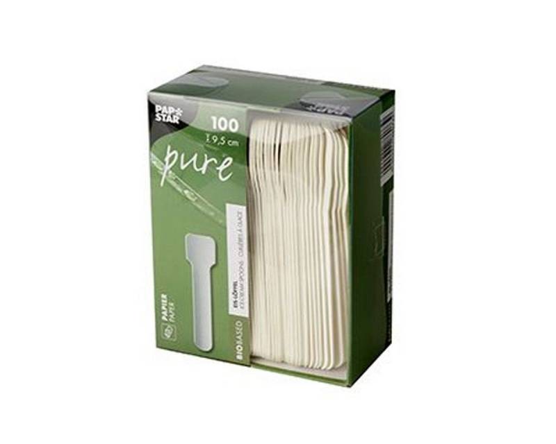 PAPSTAR Besteck-Set, Pappe von PAPSTAR
