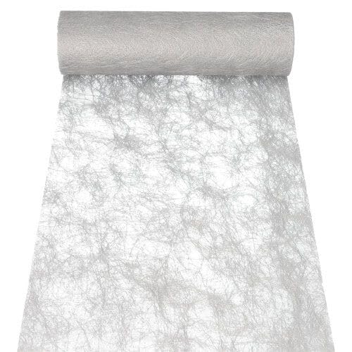 PAPSTAR Dekoband Sizoflor 25 m x 30 cm Silber 37064 Tischband Tischläufer Dekoband Tischdekoband wasserfest PAPSTAR Dekoband Sizoflor 25 m x 30 cm Silber 37064 Tischband Tischläufer Dekoband Tischdekoband wasserfest von PAPSTAR