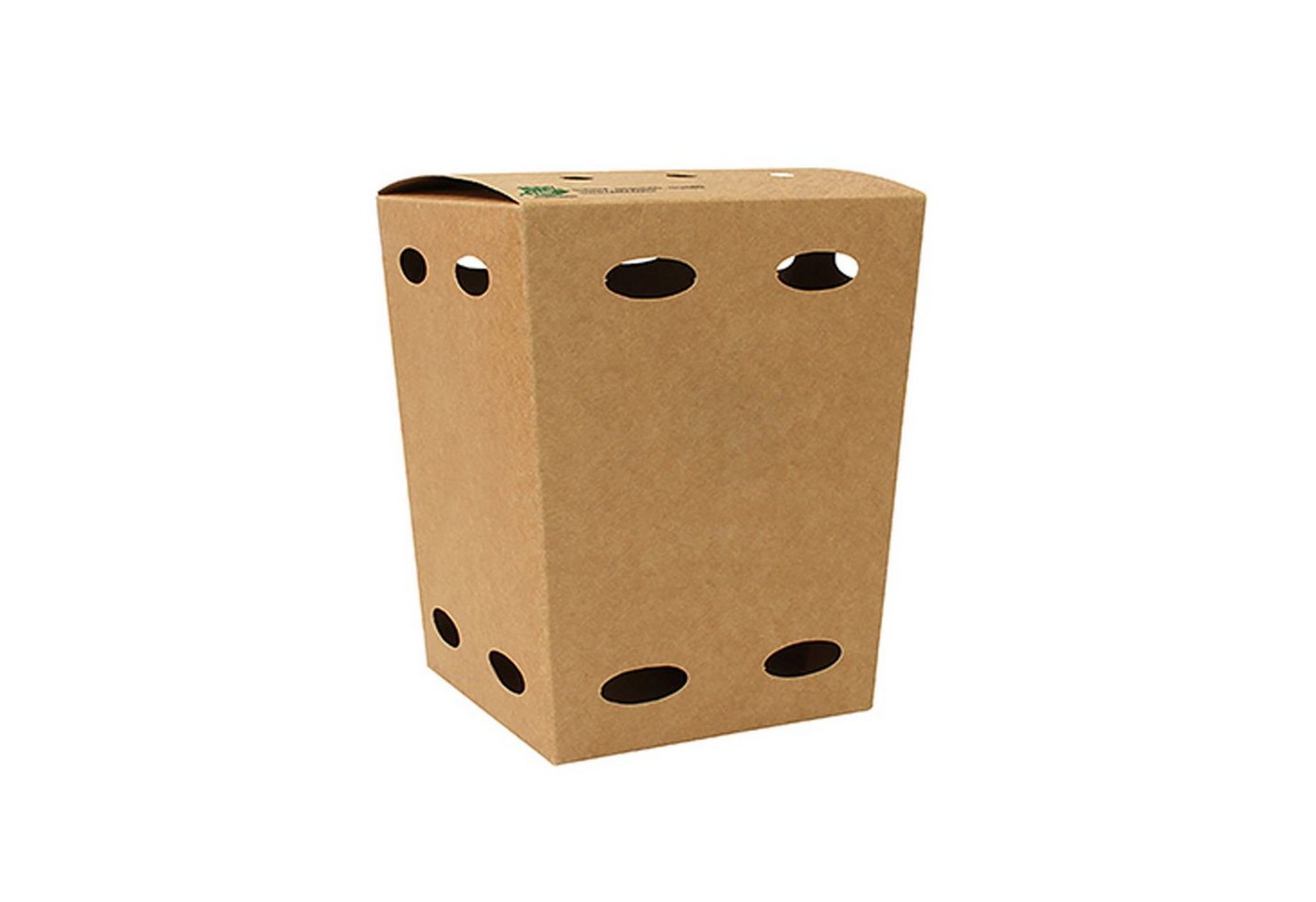 PAPSTAR Einwegschale 300 Stück Pommes-Frites-Boxen, Pappe pure 15 cm x 12,5 x 12,5 cm von PAPSTAR