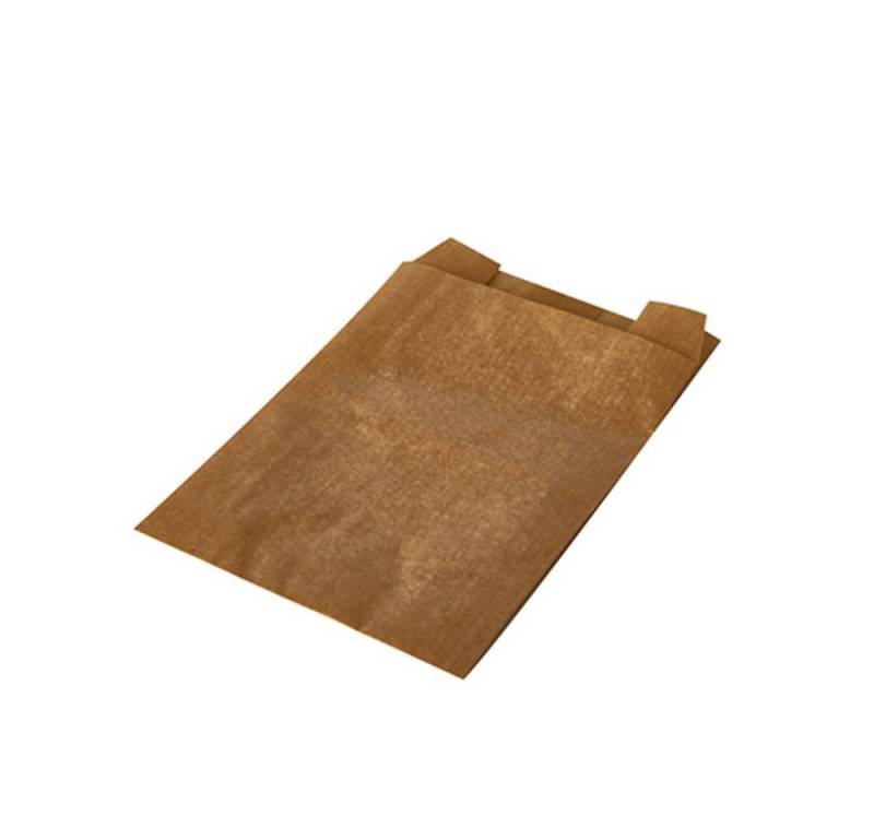 PAPSTAR Frischhaltebeutel 1000 Wrap-Tüten 11 cm x 8 cm x 4 cm braun von PAPSTAR