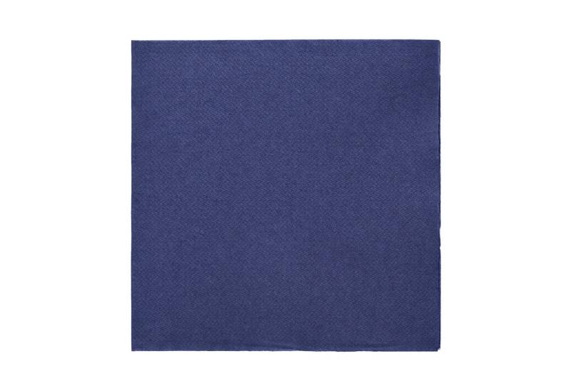 PAPSTAR Geschirr-Set Serviette DAILY Collection 89618 32x32cm dunkelblau 20 Stück. von PAPSTAR
