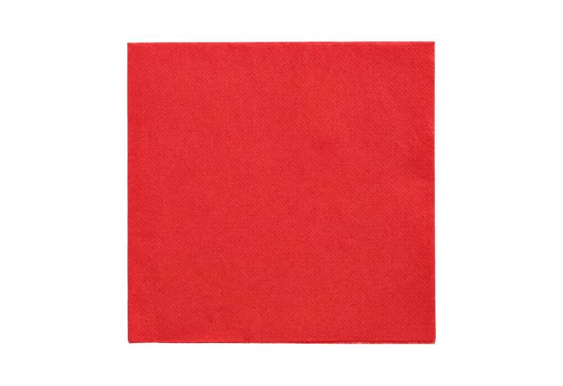 PAPSTAR Geschirr-Set Serviette DAILY Collection 89640 32x32cm rot 150 Stück. von PAPSTAR
