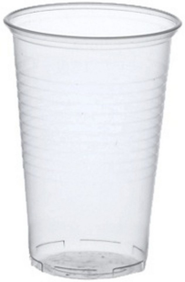 PAPSTAR Geschirr-Set Trinkbecher 0,2 l transparent PP VE=100 Stück von PAPSTAR