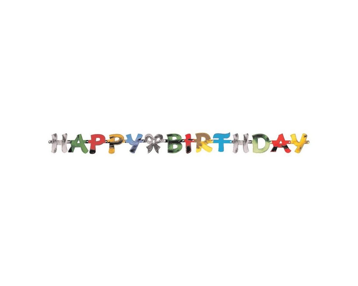 PAPSTAR Girlande Happy Birthday, 1,4 m PAPSTAR Girlande Happy Birthday, 1,4 m von PAPSTAR