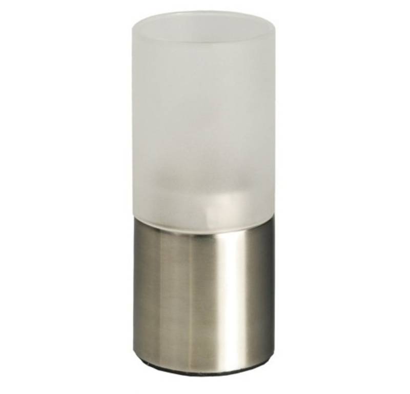 PAPSTAR Kerzenständer Kerzenhalter, Edelstahl Ø 50 mm · 120 mm für Teelichte von PAPSTAR