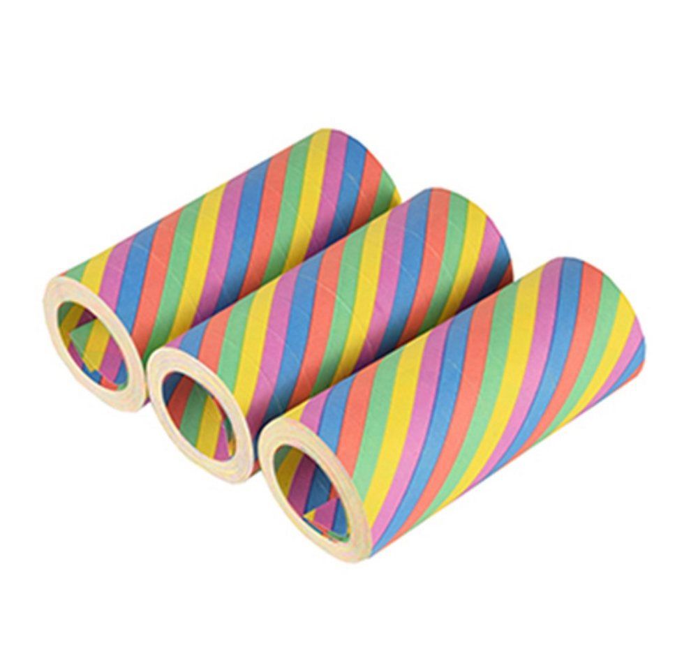 PAPSTAR Luftschlange 3 Riesenluftschlangen 15 m "Rainbow" flammhemmend PAPSTAR Luftschlange 3 Riesenluftschlangen 15 m "Rainbow" flammhemmend von PAPSTAR