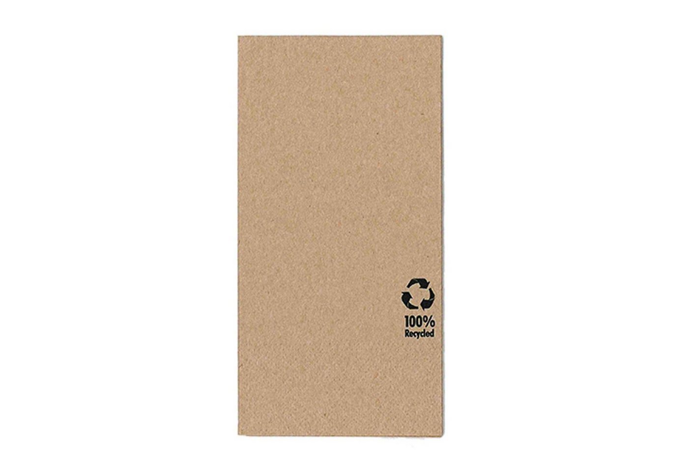 PAPSTAR Papierserviette 600 Stück Servietten, 3-lagig 1/8-Falz 33 x 33 cm natur aus recyceltem von PAPSTAR