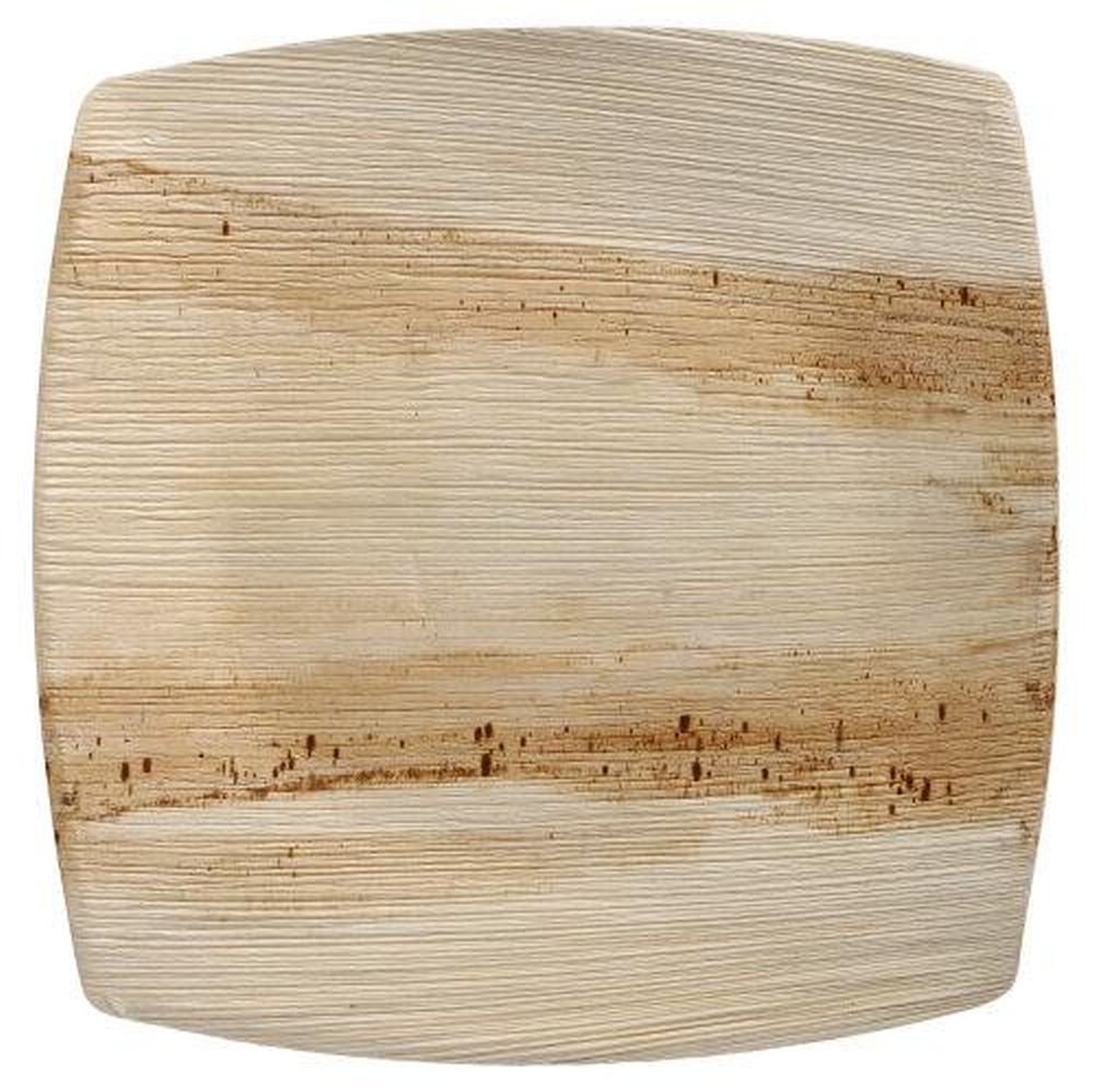 PAPSTAR Pappteller 25 Teller, Palmblatt "pure" 26 cm x 26 cm natur "QUADRATO" PAPSTAR Pappteller 25 Teller, Palmblatt "pure" 26 cm x 26 cm natur "QUADRATO" von PAPSTAR