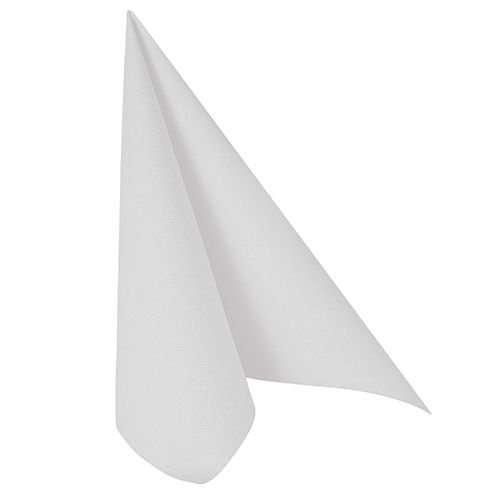 PAPSTAR Premium Servietten ROYAL Collection 1/4-Falz 40 cm x 40 cm Weiss für Hochzeitsfeier. Menge: 160 St von PAPSTAR
