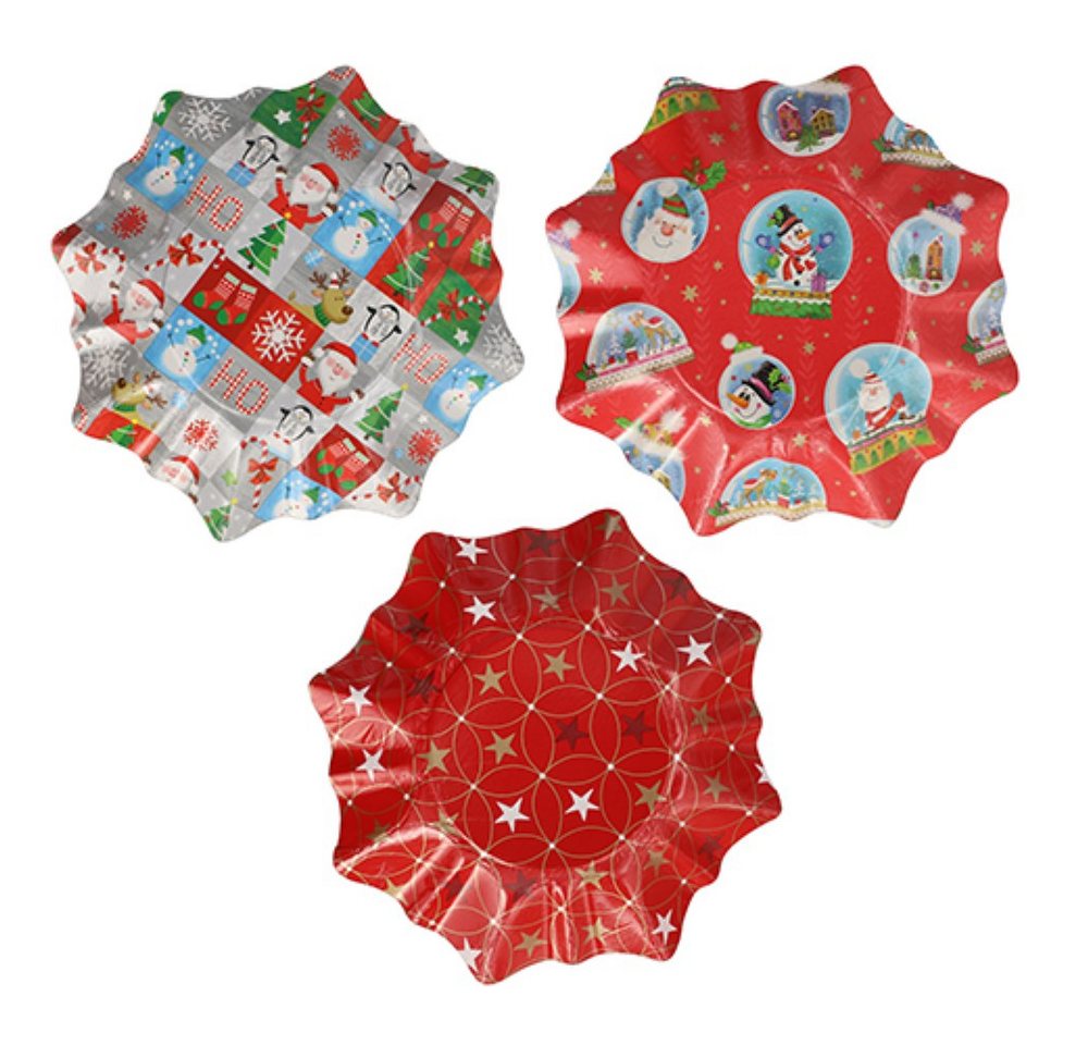 Starpak Schale 2 Präsentierschalen-Weihnachten Ø 28 cm - Stern Starpak Schale 2 Präsentierschalen-Weihnachten Ø 28 cm - Stern von Starpak