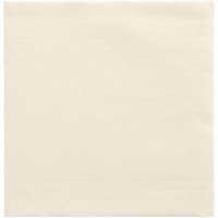 PAPSTAR Servietten 24,0 x 24,0 cm 2-lagig champagner von PAPSTAR