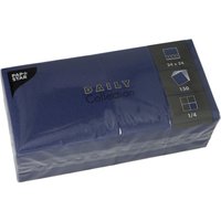 PAPSTAR Servietten 24,0 x 24,0 cm 2-lagig dunkelblau von PAPSTAR
