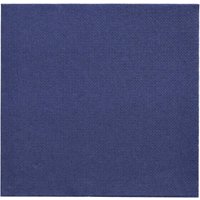 PAPSTAR Servietten 32,0 x 32,0 cm 2-lagig dunkelblau von PAPSTAR