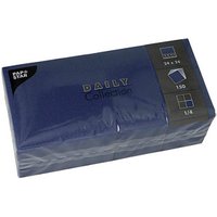 PAPSTAR Servietten Daily Collection dunkelblau 2-lagig 24,0 x 24,0 cm, 150 St. von PAPSTAR