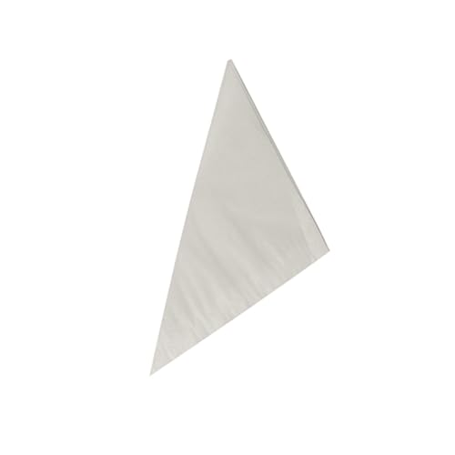 PAPSTAR - Spitztüten 17 x 17 x 24cm weiß/Fettdicht/Füllinhalt 100g von PAPSTAR