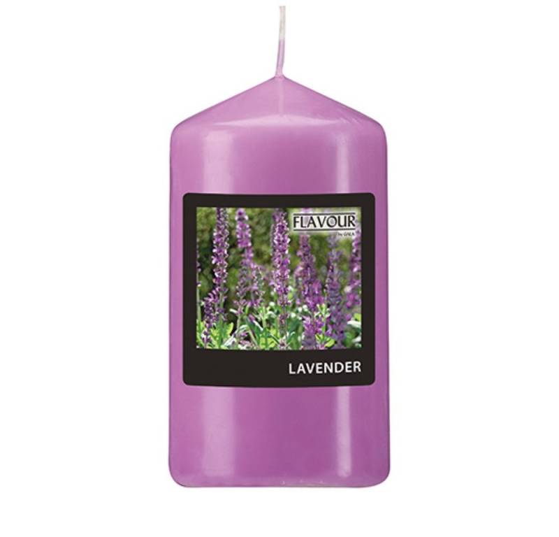 PAPSTAR Stumpenkerze Duft-Stumpenkerze Ø 58 mm · 110 mm violett - Lavender von PAPSTAR