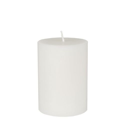 Stumpenkerze Ø 70 mm · 100 mm Weiss aus 100% Stearin, durchgefärbt (8 x 1 STK.) von PAPSTAR