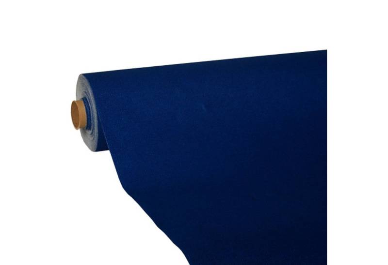 PAPSTAR Tischdecke 4 Stück Tissue Tischdecke, dunkelblau ROYAL Collection 25 x 1,18 m von PAPSTAR