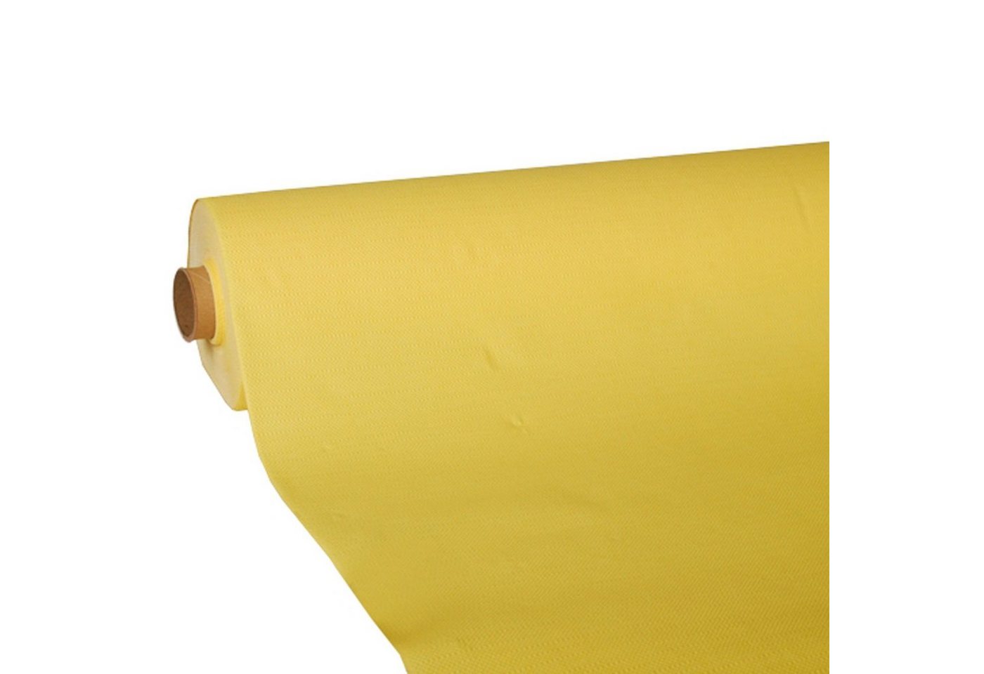 PAPSTAR Tischdecke 4 Stück Tissue Tischdecke, gelb ROYAL Collection 25 x 1,18 m von PAPSTAR