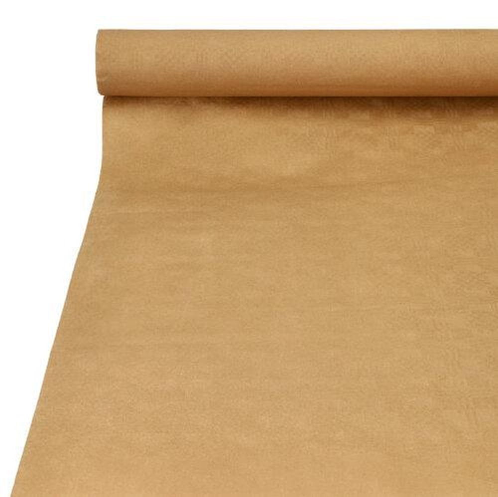 PAPSTAR Tischdecke Papiertischtuch mit Damastprägung 25 m x 1 m natur von PAPSTAR