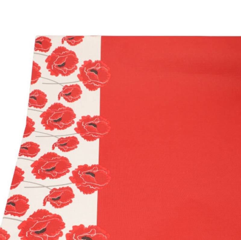 PAPSTAR Tischdecke Tischdecke, Papier 3 m x 1,2 m "Poppy" von PAPSTAR