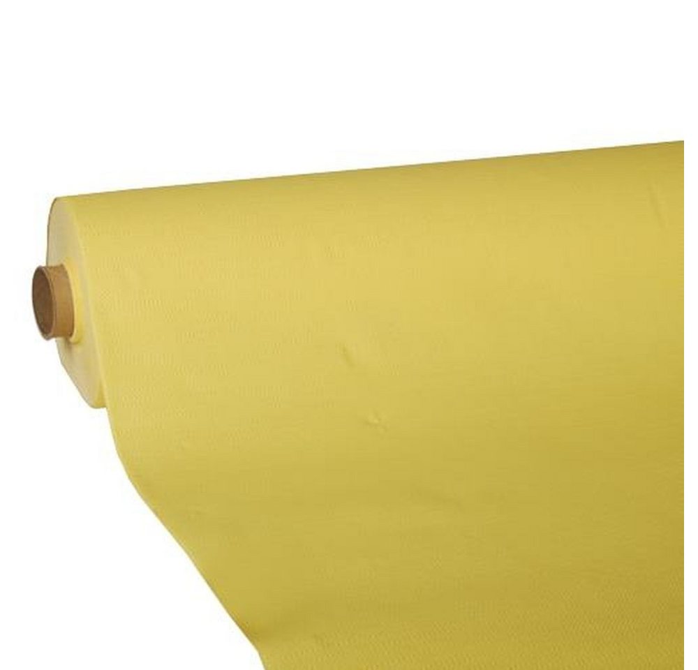 PAPSTAR Tischdecke Tischdecke, Tissue "ROYAL Collection" 25 m x 1,18 m gelb von PAPSTAR