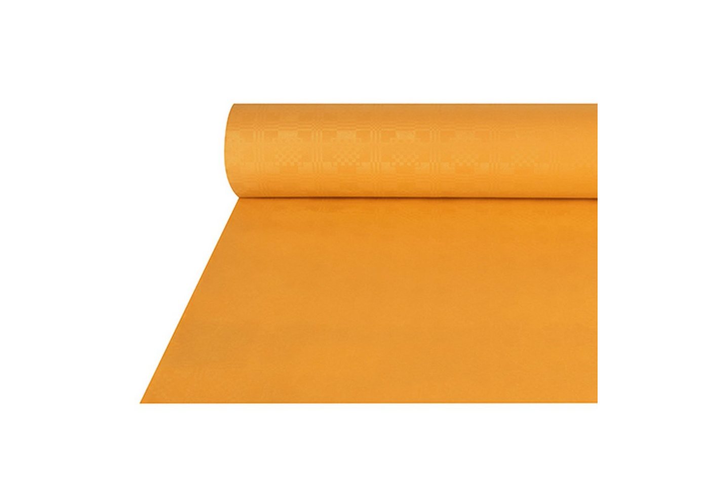 PAPSTAR Tischdecke 4 Stück Papiertischdecke, gelb mit Damastprägung 50 x 1 m von PAPSTAR