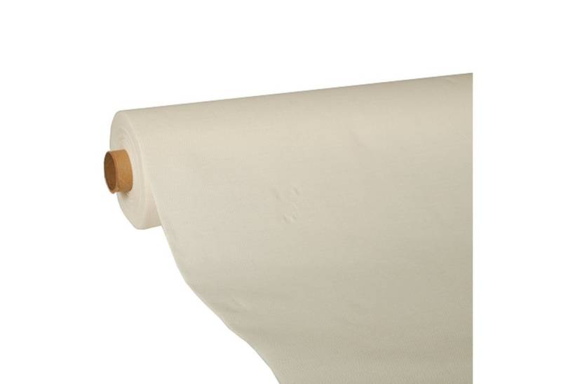 PAPSTAR Tischdecke 4 Stück Tissue Tischdecke, champagner ROYAL Collection 25 x 1,18 m von PAPSTAR