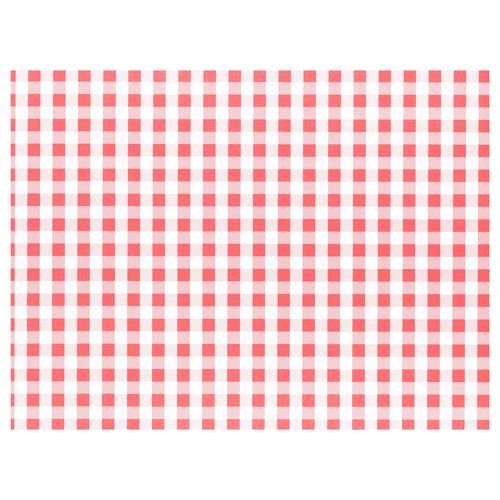 PAPSTAR Tischsets Papier 30 x 40 cm rot Vichy (84346) von PAPSTAR