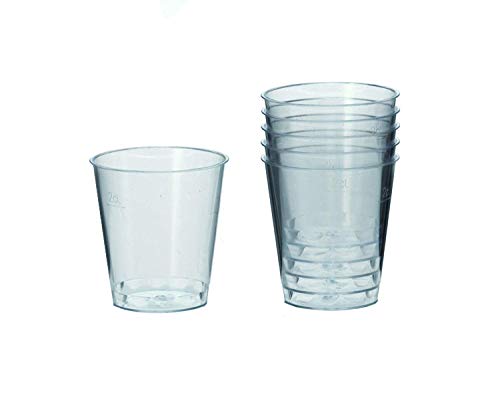 Pap Star 12158 Glaeser Fuer Schnaps, PS 2 cl Ø 3,7 cm · 4,1 cm glasklar Plastik (10 x 40 Stück) von PAPSTAR