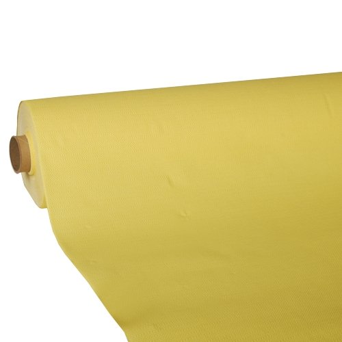 Papstar, Tischdecke, Tissue "ROYAL Collection" 25 m x 1,18 m gelb, #81903 von PAPSTAR