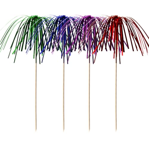Papstar 1 Karton = 20x100 Deko-Picker 24 cm farbig sortiert "Feuerwerk" 16680 von PAPSTAR