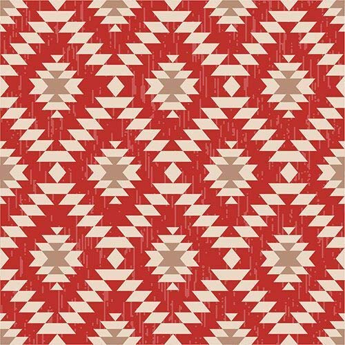 Papstar 20 Servietten, 3-lagig 1/4-Falz 33 cm x 33 cm Aztec Diamond von PAPSTAR
