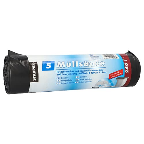 Papstar Müllsäcke schwarz 240l von PAPSTAR