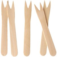 PAPSTAR Pommesgabel pure braun von PAPSTAR