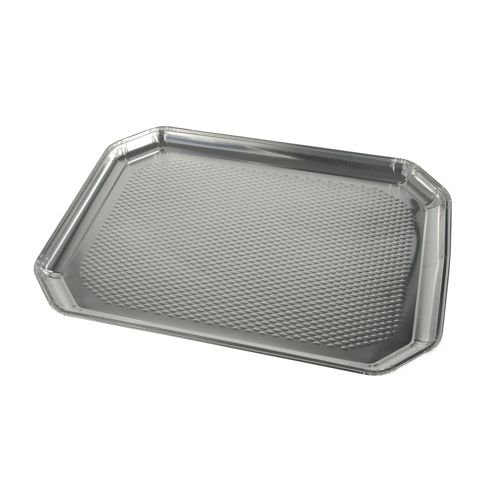 Papstar Platten, Aluminium, quadratisch, 35 cm x 26 cm, 5er-Set von PAPSTAR