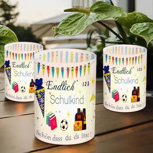 12 Windlicht Einschulung Tischdeko Junge,Blau Windlichter Schulanfang Tischdeko Schulkind 2025 Junge Einschulungsdeko Erster Schulanfang Deko für Teelichter Kerzen 12 Windlicht Einschulung Tischdeko Junge,Blau Windlichter Schulanfang Tischdeko Schulkind 2025 Junge Einschulungsdeko Erster Schulanfang Deko für Teelichter Kerzen von PAPU