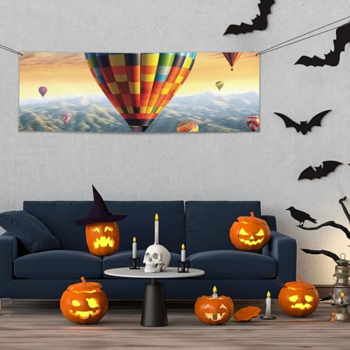 Banner für drinnen und draußen, personalisierbar, Heißluftballon-Banner, Partyschilder, wiederverwendbar, leeres Schild, 300D-Polyester, Dekoration, Banner für Party-Dekoration Banner für drinnen und draußen, personalisierbar, Heißluftballon-Banner, Partyschilder, wiederverwendbar, leeres Schild, 300D-Polyester, Dekoration, Banner für Party-Dekoration von PAQOLSMCKR