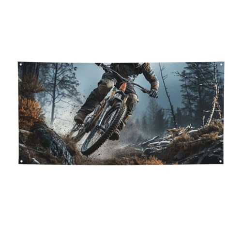 Banner für drinnen und draußen, personalisierbar, Mountainbike-Turnierbanner, Partyschilder, wiederverwendbar, blanko, 300D-Polyester, Dekoration, Banner für Party-Dekoration Banner für drinnen und draußen, personalisierbar, Mountainbike-Turnierbanner, Partyschilder, wiederverwendbar, blanko, 300D-Polyester, Dekoration, Banner für Party-Dekoration von PAQOLSMCKR