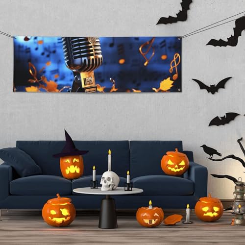 Banner für drinnen und draußen, personalisierbar, Musik-Mikrofon, Banner, Partyschilder, wiederverwendbar, blanko, 300D-Polyester, Dekoration, Banner für Party-Dekoration Banner für drinnen und draußen, personalisierbar, Musik-Mikrofon, Banner, Partyschilder, wiederverwendbar, blanko, 300D-Polyester, Dekoration, Banner für Party-Dekoration von PAQOLSMCKR
