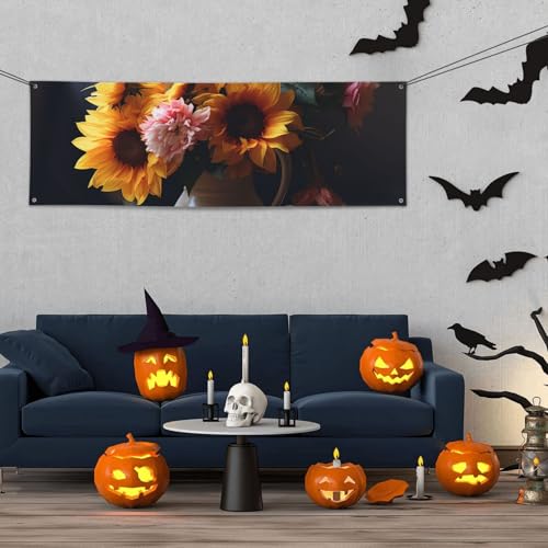 Banner für drinnen und draußen, personalisierbar, Sommerblumen-Arrangement, Banner, Partyschilder, wiederverwendbar, leeres Schild, 300D-Polyester, Dekoration, Banner für Party-Dekoration Banner für drinnen und draußen, personalisierbar, Sommerblumen-Arrangement, Banner, Partyschilder, wiederverwendbar, leeres Schild, 300D-Polyester, Dekoration, Banner für Party-Dekoration von PAQOLSMCKR