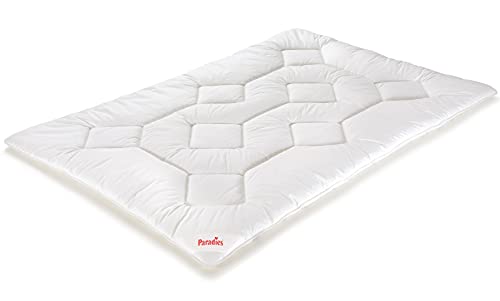 PARADIES Anela Bio Bettdecke 200x200 cm - Ganzjahresbettdecke, Öko-Tex Zertifiziert Standard 100 Klasse 1, medizinisch getestet von PARADIES